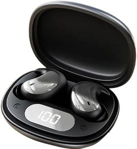 Costnzo Sleep Earbuds for Side Sleepers - Sleep Buds Noise Cancelling Side Sleeper, Built in Sleep Mode with 2 Natural Sounds White Noise, Sleep Aid Headphones (Obsidian Black)