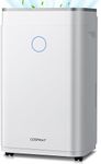 COSTWAY 20L/25L Per Day Dehumidifier with 6.5L Water Tank, LED Control Panel, Continuous Drainage, Laundry Drying, Sleep Mode, 24H Timer, Child Lock & Overflow Protection (20L/Day)