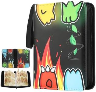 Card Binder for Pokemon 4 Pocket, Collection Card Holder Folder 480 Pocket 60 Pages