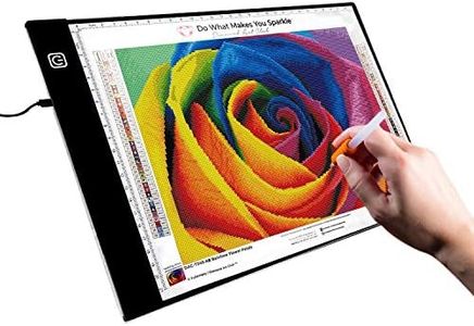 A3 LED Tracing Board, LED Light Pad Ideal for 5d Diamond Painting, DIY Arts & Crafting, Quilting, Animation Drawing; Powered by USB & Dimmable (A3)