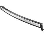 AUXTINGS 52 inch 675W Triple Row Curved 7D LED Work Light Bar Spot Flood Combo Beam DC 12V-24V 6000K 4x4 Off-Road Vehicles Atvs Utvs (without wiring harness)