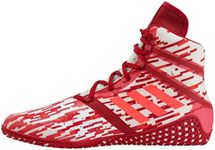 adidas Impact Men's Wrestling Shoes, Red Digital Print, Size 11.5