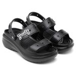 ASIAN Women's Casual Daily Used Clogs Sandal with Ultra Soft Home Clogs for Women's & Girl's Black