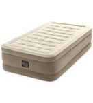 Intex TWIN ULTRA PLUSH AIRBED WITH FIBER-TECH BIP