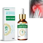 Ear Drops,Tinnitus Treatment Ear Drops,Pain Relief and Earache Drops,Tinnitus Relief for Ringing Ears,Ear Drops for Tinnitus,Ear Ringing Relieving,Ear Ringing Treatment Oil,Ear Drops for Itchy Ears