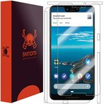 Google Pixel 3 XL Screen Protector + Full Body, Skinomi TechSkin Full Coverage Skin + Screen Protector for Google Pixel 3 XL Front & Back Clear HD Film