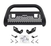 Go Rhino 55142T Textured Black RHINO Charger/RC2 LR Complete Kit (Front guard + Brackets)