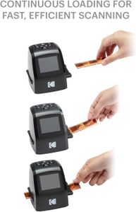 KODAK Mini Digital Film & Slide Scanner – 22MP JPEG, 2.4" LCD, Easy Load