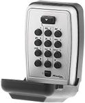 Master Lock 5423D Push Button Wall Mount Key Safe , Black