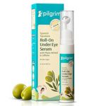 Pilgrim Squalane (Plant derived) under eye cream for dark circles for Wrinkles and Puffy Eyes | For Women & men | With phyto-retinol & caffeine | All skin types | 30 gm (Under Eye Roll-on | 15ml)