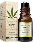 Migraine Stick Headache Roll On 300mg Hemp Peppermint Eucalyptus Clove & Arnica Aromatherapy Grade Essential Oils for Head Ease Destress Gifts for Women Perfect Stocking Stuffers NEW MIUZ