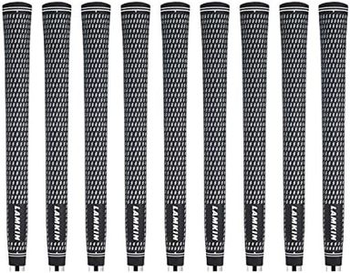 Lamkin Crossline Jumbo (+1/8") 9 Piece Golf Grip Bundle