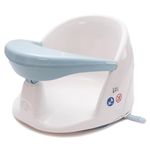 BabyDam New Improved Orbital 360° Rotating Baby Bath Seat - Blue/White - Powerful Suction Cups - Suitable from 5 Months Plus…