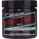 Manic Panic High Voltage Semi Permanent Hair Colour - DEEP PURPLE DREAM, 118 ml