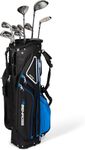 Benross HTX2 Golf Clubs Full Set with Cart Bag, Driver, Fairway Wood, Hybrid, Irons 5-SW, Mallet Putter - Graphite & Steel Shafts, All-Weather Grips - Golf Club Sets for Men