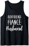 Mens Boyfriend fiancé husband for wedding and honeymoon Tank Top