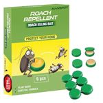 MANSPOT cockroach killer bait for home strong | cockroach killer gel for Kitchens Bathrooms Cabinets | Roach Repellent for Cockroaches for Indoor or outdoor | cockroach repellent (PACK OF 6)