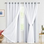 Hiasan Blackout Curtains with Sheer