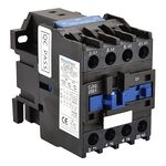 Heschen AC Contactor, CJX2-2501, 220V 50/60Hz Coil, 3P, 3 Pole, Normally Closed, Ie 25A, Ue 380V