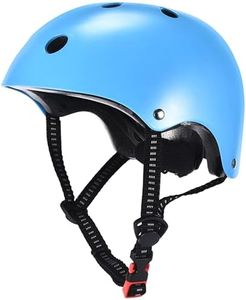 Blue Kids Bike Helmet - Bike Helmets for Kids 8-14 Years Old or Younger - Scooter, Bicycle Skateboard Helmet for Kids - Boys Bike Helmet for Biking, Skateboarding, and Outdoor Sports