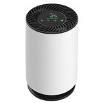 Green@ir Solo Air Purifier for Bedroom, Air Purifier for home with H13 Medical Grade HEPA+Activated Carbon|PM2.5 Coloured Air Quality Monitor|Quiet: 25dB|Sleep Mode|4 Fan speeds + Auto|375 sq ft