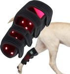 Portable Red Light Therapy for Dogs Joints, Wearable Infrared Light Therapy Devices for Pets Tissue Repair, Joint & Leg Pain, Steady Lighting Mode&Pulse Mode 15 MinTimer (C-1PC)