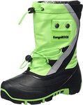 KangaROOS Unisex Kid's Kanga-Bean Iii Boots, Lime Jet Black, 7 UK