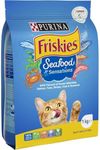 Purina Friskies Seafood Sensations Adult Dry Cat Food 1 kg