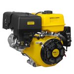 Aceup Energy 18HP 459cc Gas Engine Horizontal Shaft, 4 Stroke OHV Gas Motor with Electric Start, Shaft 1" (25.4mm) Diameter