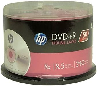 HP DVD+R Double Layer 8X 8.5GB 240min Video