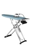 Laurastar S Pure Ironing System, Hygienic Steam Kills Bacteria, Viruses and Dust Mites, Active Board, Integrated Wheels, Removable Water Tank, Pearl Blue