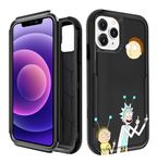 Lupct for iPhone 11 Pro Max 6.5" Heavy Duty Phone Case for Boys Kids Girls Cute Cartoon Cool Hard Triple Layers Rugged Military Full Body Cover Drop Protective Cases for Apple i Phone 11 Promax Frien