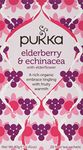 Pukka Teas Organic Elderberry & Echinacea with Elderflower Tea, 20 Tea Bags