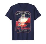 North Coast 500 Scottish Coastal Vintage Driving Design T-Shirt