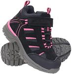 Mountain Warehouse Drift Junior Kids Hiking Boots - Waterproof Shoes Navy Kids Shoe Size 12 US