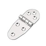 sourcing map T-Strap Heavy Shed Hinge Gate Door Hinges 304 Stainless Steel, 100mm Overall Length