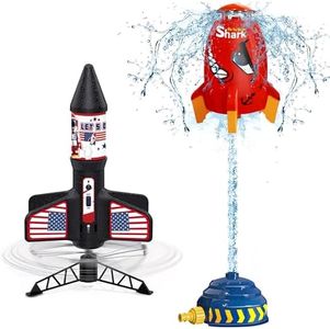 ROHSCE Electric Rocket Launch & Water Rocket Sprinkler! Let’s Go On a Summer Exploration Trip