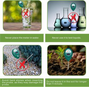 XLUX Soil Moisture Meter – Indoor/Outdoor Plant Water Sensor