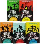 Andrew Cartmel The Vinyl Detective Series 5 Books Collection Set(Written in Dead Wax, The Run-Out Groove, Victory Disc, Flip Back & Low Action)