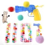 Cat Toy Gun Launcher 110 Balls, 1.2