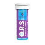 O.R.S Hydration Tablets with Electrolytes, Vegan, Gluten and Lactose Free Formula – Soluble Sports Hydration Tablets with Natural Blackcurrant Flavour, 12 Tablets