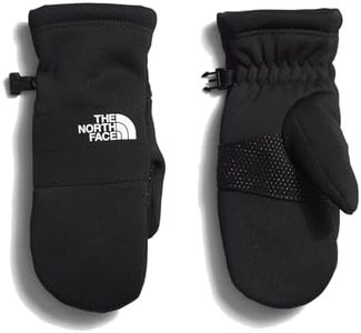 THE NORTH FACE Kids' Sierra Etip Mitt, TNF Black, Medium