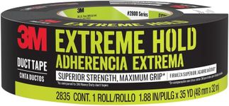 3M Extreme Hold Duct Tape, 2830-B, 1.88 in x 30 yd (48 mm x 27.4 m), 1 Roll