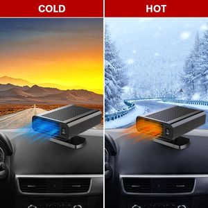 Leaflai 12V Portable Car Heater – Compact Vehicle Defroster