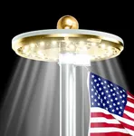 Deluxe Flag Pole Light Solar Powere