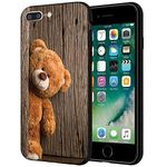 MTT Designer Teddy Bear Printed Full Body Hard Back Cover case for Apple iPhone 8 Plus / 7 Plus (Matt 317)