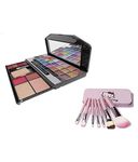 Kiss Beauty Face Makeup Kit With Brush And Adbeni Kajal