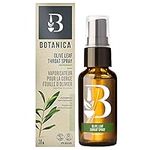 Botanica Olive Leaf Throat Spray with Peppermint Extract – Antioxidant Properties – Soothe Sore Throats and Coughs for Cold and Flu Relief (30 mL)