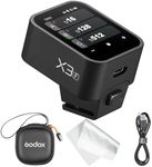 Godox X3 F X3-F X3F TTL Wireless Flash Trigger for Fuji Cameras, OLED Touchscreen Flash Transmitter,Built-in Lithium Battery+Quick Charge(Xpro-F/XProII-F Upgrade Version)