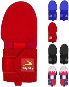 HolyElks Sliding Mitt, Baseball Sliding Mitt Youth/Aldult, Protective Baserunning Sliding Gloves, Softball Sliding Mitt, Sliding Guard for Left & Right Hands (Red, Right Hand)